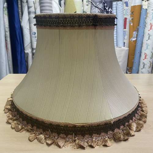 Large vintage lamp shade - vintage,