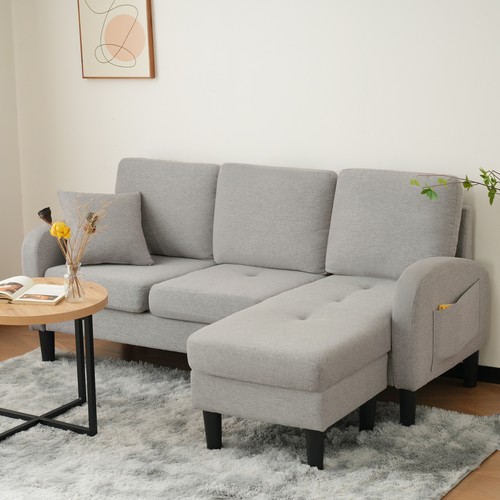 Seater shaped sofa - 3-seater, l-shaped