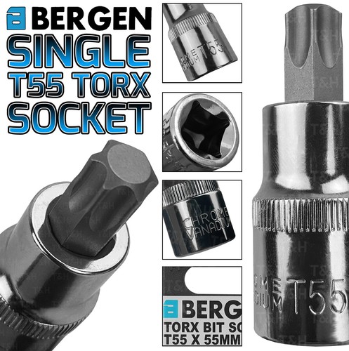 Bergen t55 torx socket - torx,