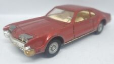 Corgi Toys Oldsmobile Tornado Metallic Red / Burgundy Model Playworn Golden Jack