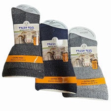 12 Pairs Men's Merino Wool