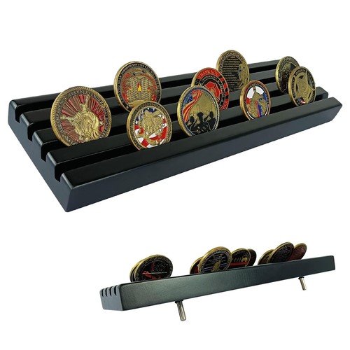 Military coin display - coin,
