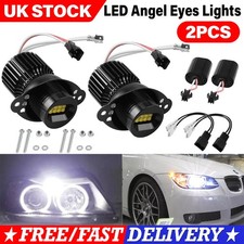 2x No Error 40W LED Angel Eyes