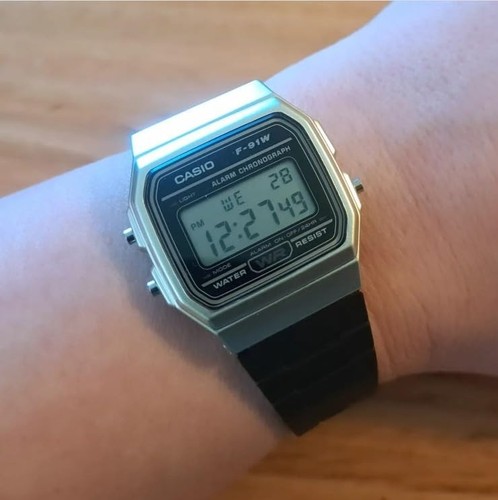 Casio f91wm vintage digital - vintage,