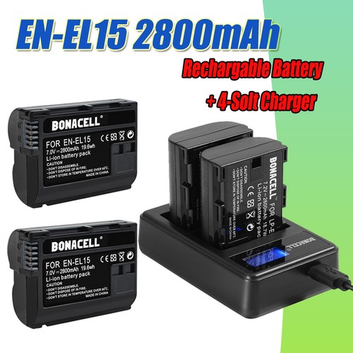 Pack el15 battery - en-el15, or