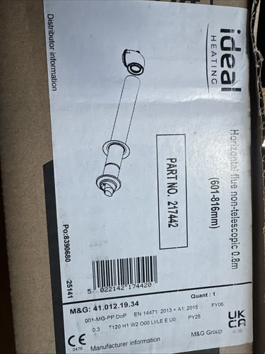 Ideal logic horizontal flue - ideal,