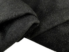 BLACK FROSTED WOOL AND