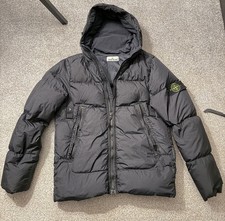 Stone Island Crinkle Reps Down Jacket Mens