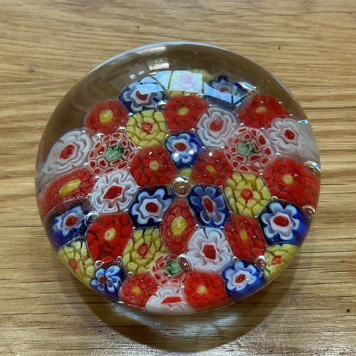 Vintage art glass - , millefiori