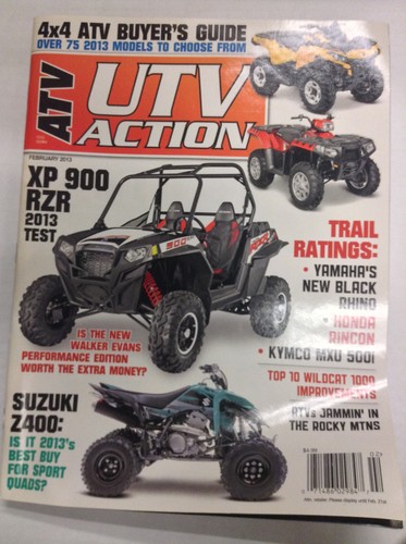 Atv utv action magazine - utv,