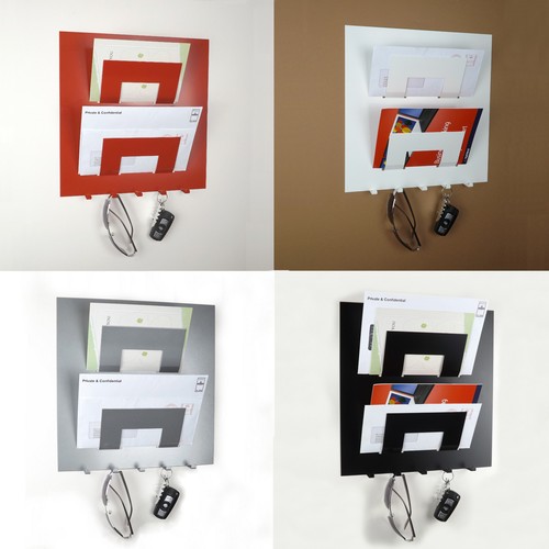 Letter rack and key - letter, by