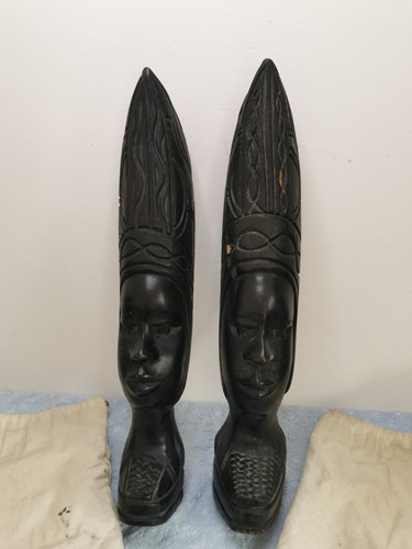 Carved african ebony wood - ebony,