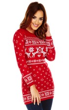Ladies Christmas Jumper Womens