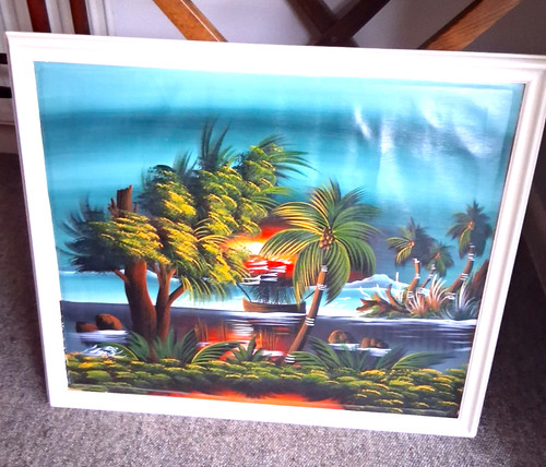 Oil acrylic painting - oil/acrylic, of