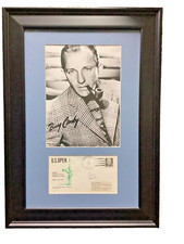 BING CROSBY SIGNED AUTOGRAPHED