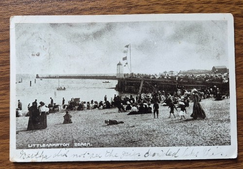 1908 littlehampton beach - 1908,