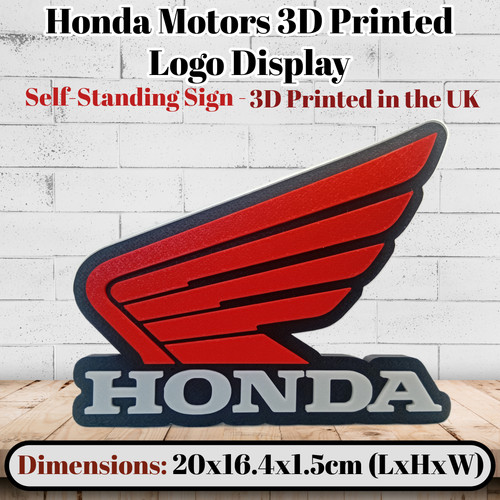 Honda motors printed - honda, logo