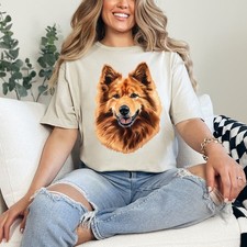 Finnish Spitz Dog Art Womens