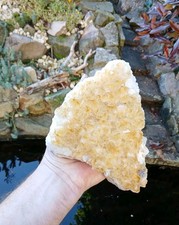 Citrine Quartz Crystal Cluster