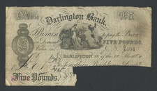 ENGLAND £5 note 1880