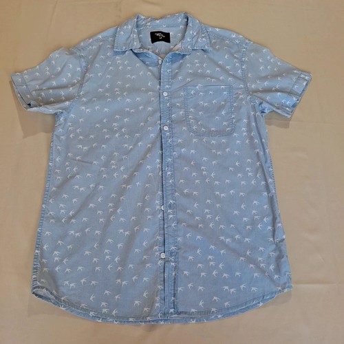 Smart casual men shirt bird - men's, shirt,
