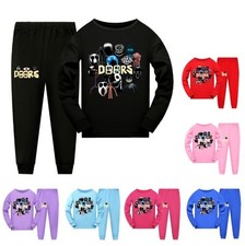 Kids Roblox Doors Long Sleeve