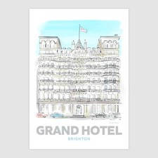Grand hotel brighton greetings - hotel,