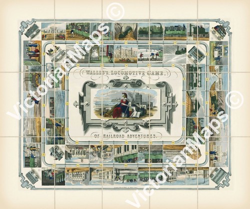 Antique print wallis - antique,