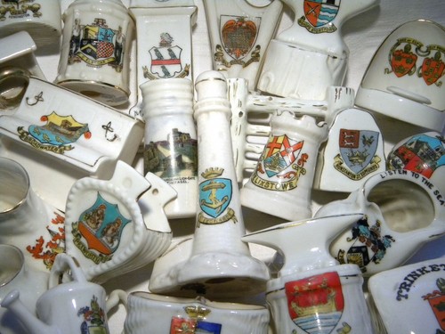 Crested china selection - selection,