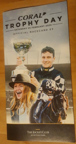 Kempton jump race card - jump, 25/2/23