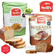 Irish Neills Soda Bread Flour & Wheaten Bread Mix 1.5kg✨£12.95✨CHEAPEST✨☘️🍞