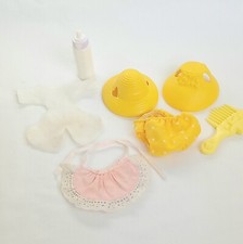 Bundle MLP G1 My Little Pony Wear Sun & Fun Beach Party + Baby Buggy Accessories