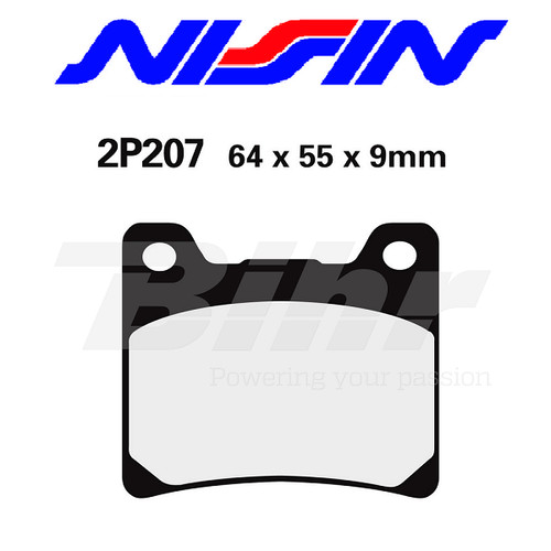 Nissin rear brake pads yamaha - brake,