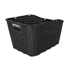 Basil Bicycle Rear BASKET Weave WP -  Plastic Black HIGH QUALITY