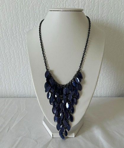 Navy statement bib - m&s,