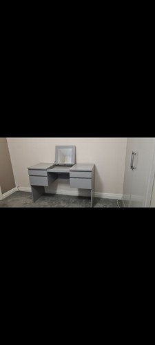 Grey ikea dresser with - grey,