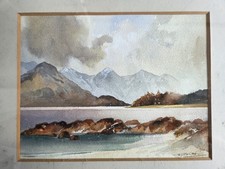 Watercolour Painting By Renowned Scottish Artist William Campbell Nicolson