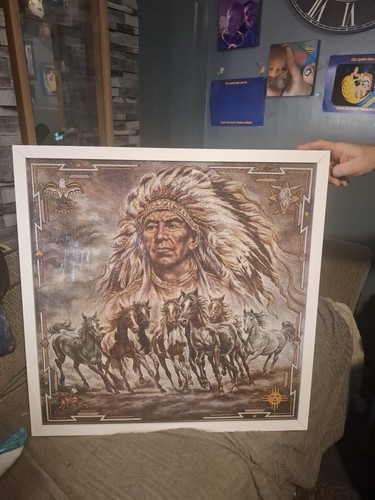 Framed jigsaw puzzle