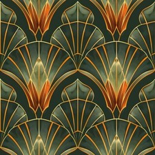 20x Green Theos Art Deco Peel