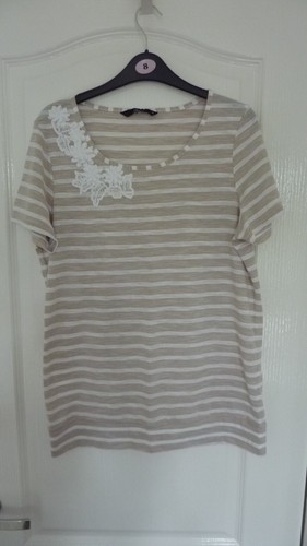 Ladies beige white - beige, &
