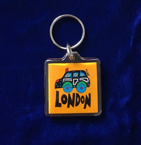 Keychain london taxi black - taxi,