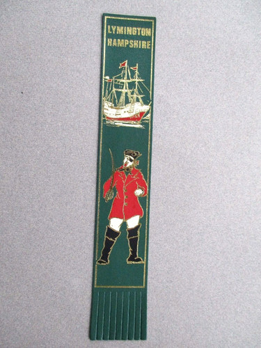 Leather bookmark hampshire - leather,