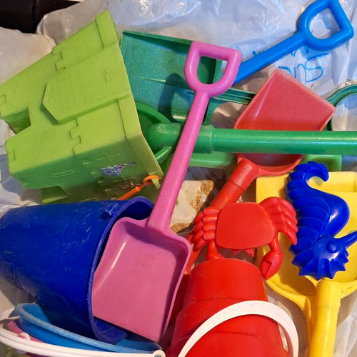 Kids plastic sandpit beach - kids, sandpit/beach