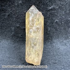 Natural citrine rough - rough, crystal
