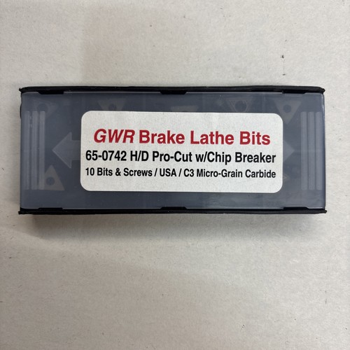 Gwr 0742 brake lathe bits - gwr,