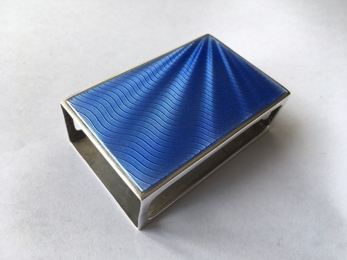1930 deco silver - 1930, blue