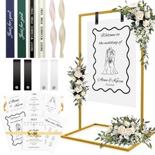 Tall Wedding Sign Stand for