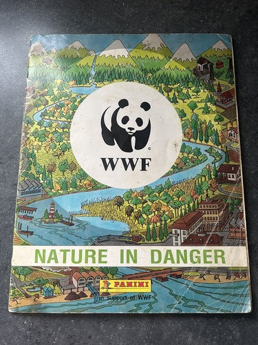 Panini wwf nature danger - wwf,