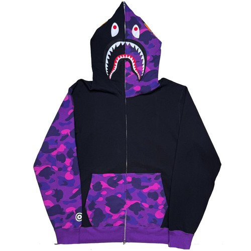 2xl bape half purple - [2xl], camo