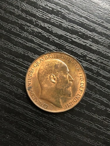 1910 edward vii penny - 1910,
